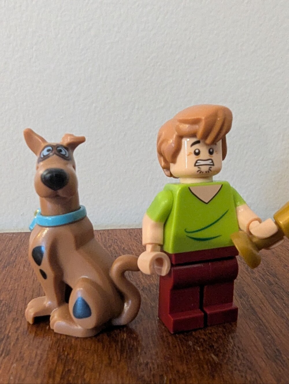 LEGO Scooby-Doo Minifigures Shaggy Scd 003 & Scooby 75901 Aviator Mask Scooby